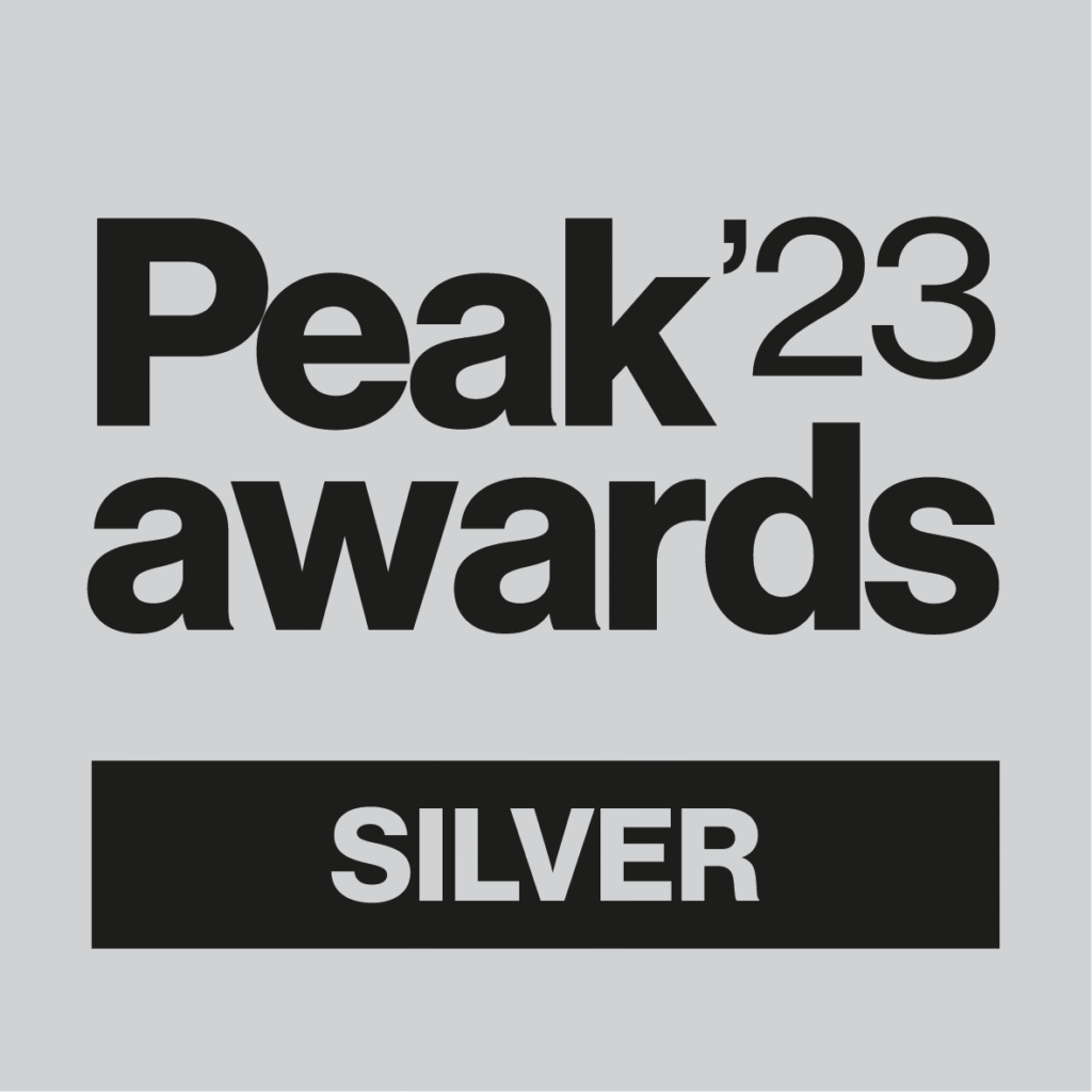 Peak 2023 Stickers Silver